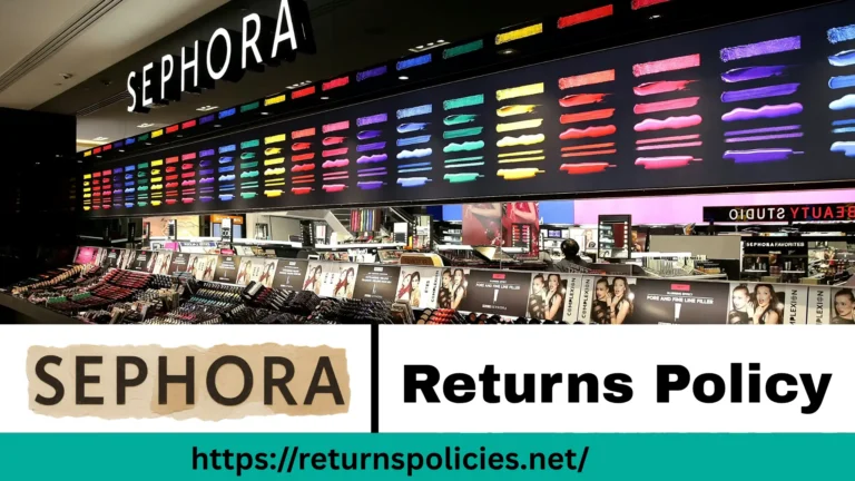 Sephora return policy