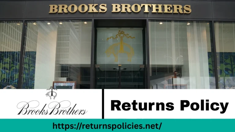 Brooks Brothers Return Policy