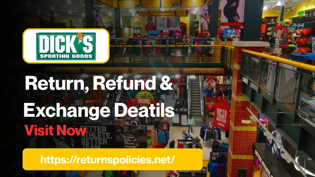dicks return policy