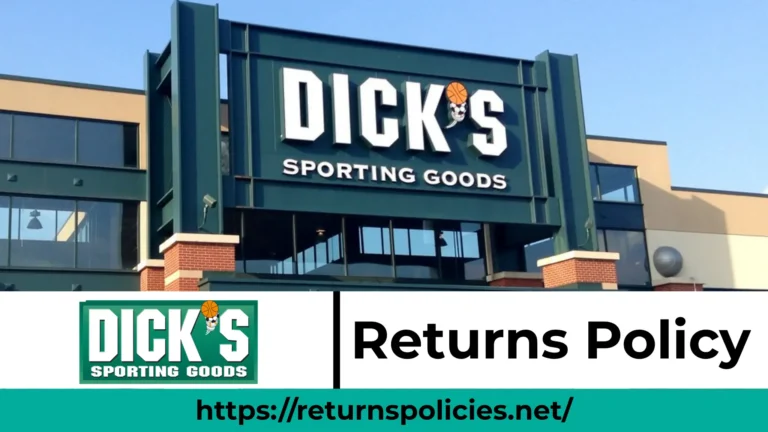 dicks return policy