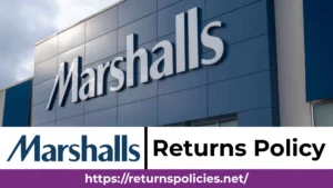 marshalls return policy