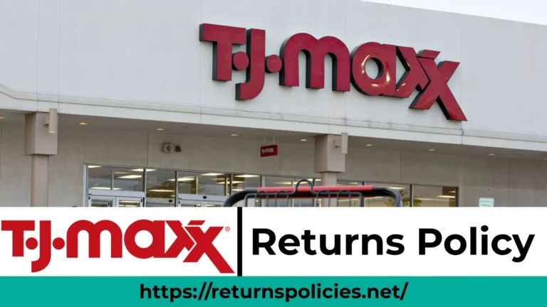 tj maxx return policy