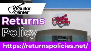 guitar center return policy