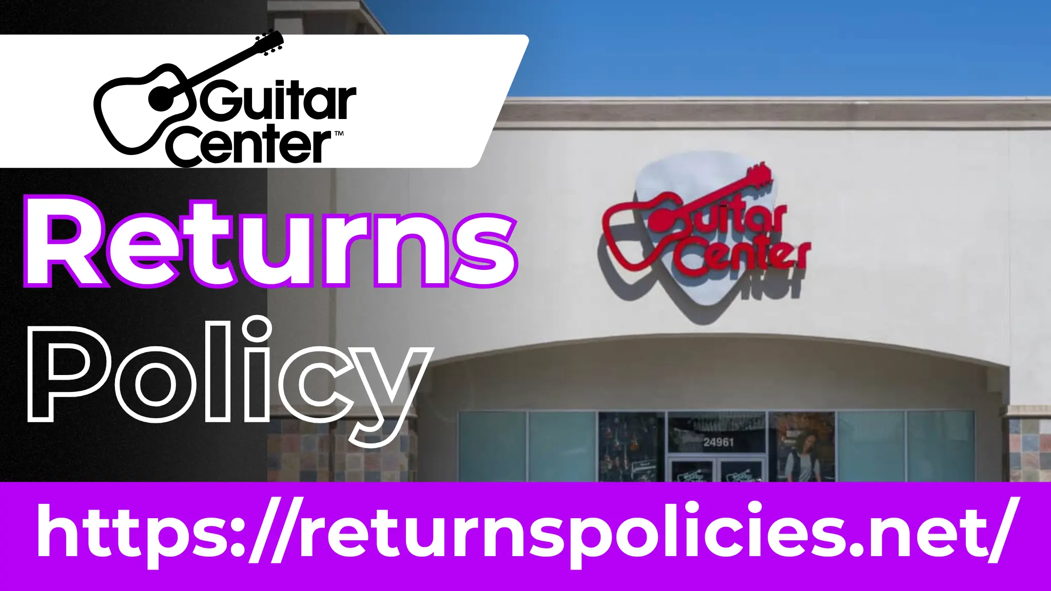 guitar center return policy