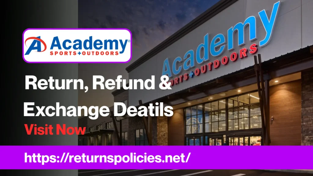 academy return policy