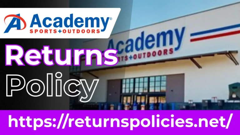 academy return policy