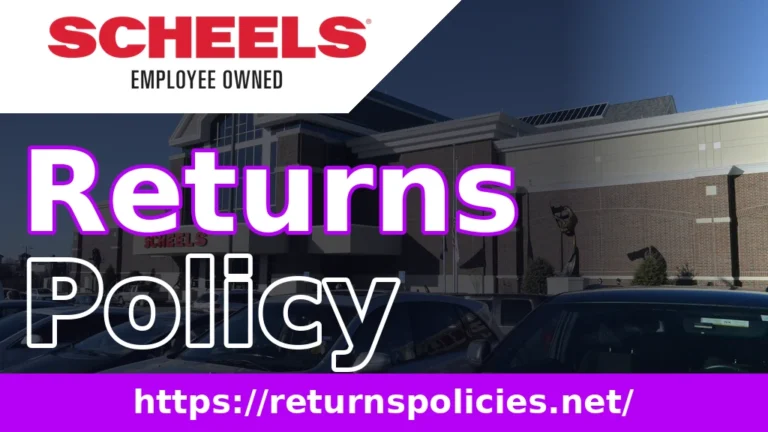 Scheels Return Policy