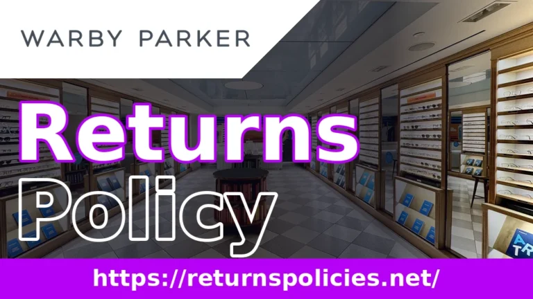 Warby Parker Return Policy